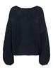 JDYDINEA L/S REVERSIBLE PULLOV. KNT NOOS total eclipse
