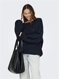 JDYDINEA L/S REVERSIBLE PULLOV. KNT NOOS total eclipse