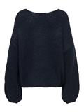 JDYDINEA L/S REVERSIBLE PULLOV. KNT NOOS total eclipse