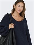 JDYDINEA L/S REVERSIBLE PULLOV. KNT NOOS total eclipse