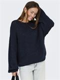 JDYDINEA L/S REVERSIBLE PULLOV. KNT NOOS total eclipse