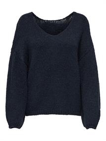 JDYDINEA L/S REVERSIBLE PULLOV. KNT NOOS total eclipse