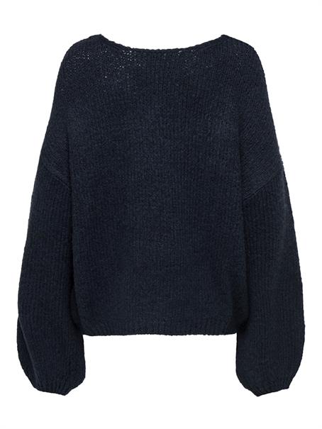 JDYDINEA L/S REVERSIBLE PULLOV. KNT NOOS total eclipse