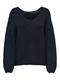 JDYDINEA L/S REVERSIBLE PULLOV. KNT NOOS total eclipse