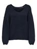 JDYDINEA L/S REVERSIBLE PULLOV. KNT NOOS total eclipse