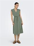 JDYDIVYA LIFE S/L MIDI DRESS WVN DIA sea spray