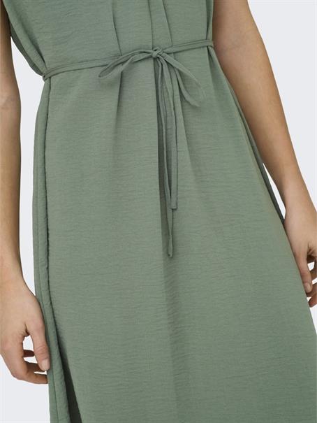 JDYDIVYA LIFE S/L MIDI DRESS WVN DIA sea spray