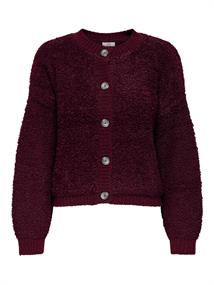 JDYEIRA LIFE L/S ONECK CARDIGAN KNT NOOS cabernet