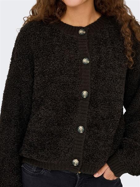 JDYEIRA LIFE L/S ONECK CARDIGAN KNT NOOS chocolate torte