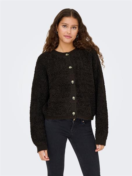 JDYEIRA LIFE L/S ONECK CARDIGAN KNT NOOS chocolate torte