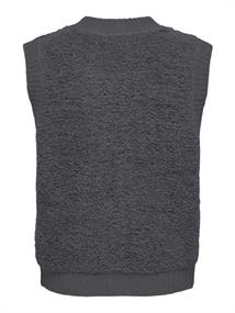 JDYEIRA LIFE S/L ON BUTTON VEST KNT NOOS asphalt