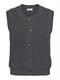 JDYEIRA LIFE S/L ON BUTTON VEST KNT NOOS asphalt