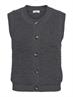 JDYEIRA LIFE S/L ON BUTTON VEST KNT NOOS asphalt