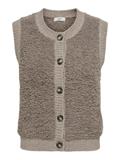 JDYEIRA LIFE S/L ON BUTTON VEST KNT NOOS mountain trail