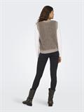 JDYEIRA LIFE S/L ON BUTTON VEST KNT NOOS mountain trail