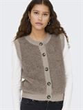 JDYEIRA LIFE S/L ON BUTTON VEST KNT NOOS mountain trail