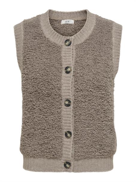 JDYEIRA LIFE S/L ON BUTTON VEST KNT NOOS mountain trail