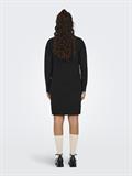 JDYELANORA L/S COWLNECK DRESS KNT NOOS black