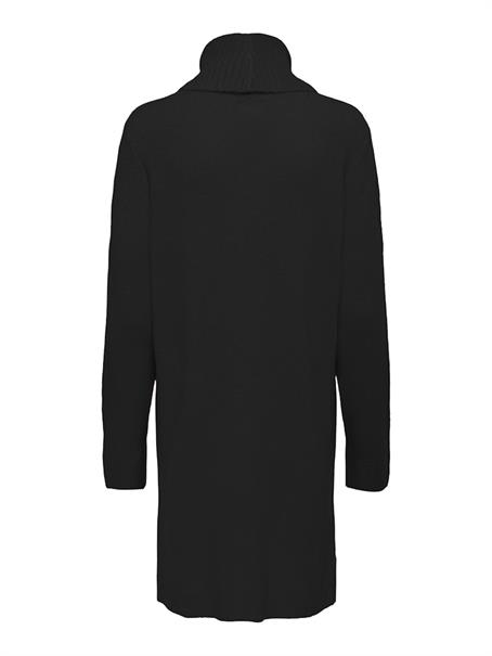JDYELANORA L/S COWLNECK DRESS KNT NOOS black