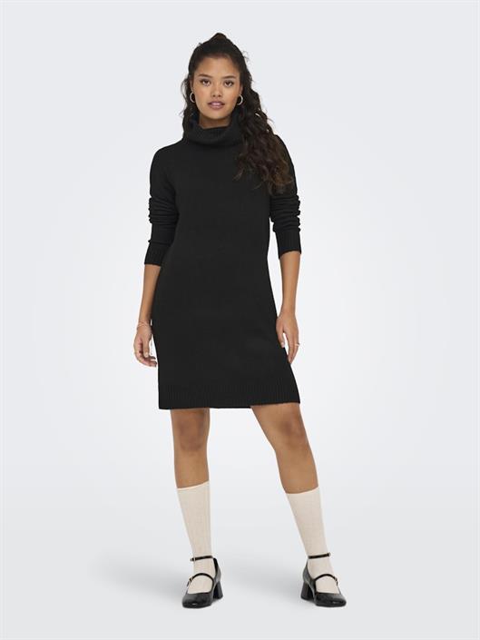 jdyelanora-l-s-cowlneck-dress-knt-noos-black