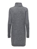 JDYELANORA L/S COWLNECK DRESS KNT NOOS dark grey melange