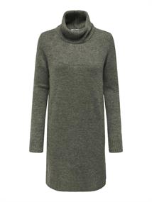 JDYELANORA L/S COWLNECK DRESS KNT NOOS kalamata