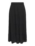 JDYESME LIFE HW MIDI SKIRT WVN black