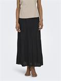 JDYESME LIFE HW MIDI SKIRT WVN black