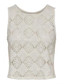 JDYEVA S/L O-NECK TOP JRS DIA cloud dancer