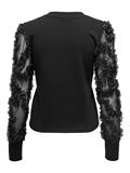 JDYFAIRVIEW LIFE L/S SWEAT JRS NOOS black