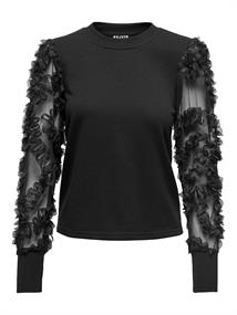 JDYFAIRVIEW LIFE L/S SWEAT JRS NOOS black