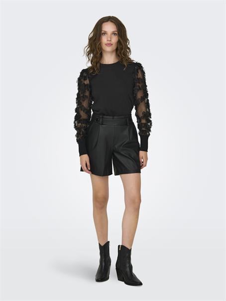 JDYFAIRVIEW LIFE L/S SWEAT JRS NOOS black