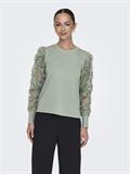 JDYFAIRVIEW LIFE L/S SWEAT JRS NOOS iceberg green