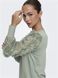 JDYFAIRVIEW LIFE L/S SWEAT JRS NOOS iceberg green