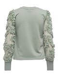 JDYFAIRVIEW LIFE L/S SWEAT JRS NOOS iceberg green
