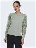 JDYFAIRVIEW LIFE L/S SWEAT JRS NOOS iceberg green