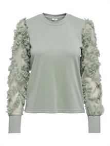 JDYFAIRVIEW LIFE L/S SWEAT JRS NOOS iceberg green