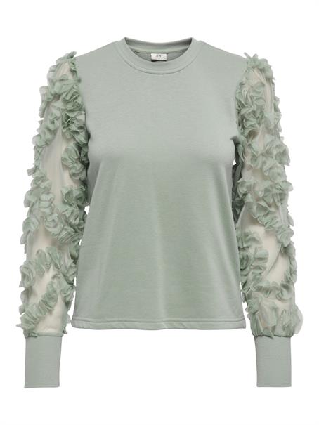JDYFAIRVIEW LIFE L/S SWEAT JRS NOOS iceberg green