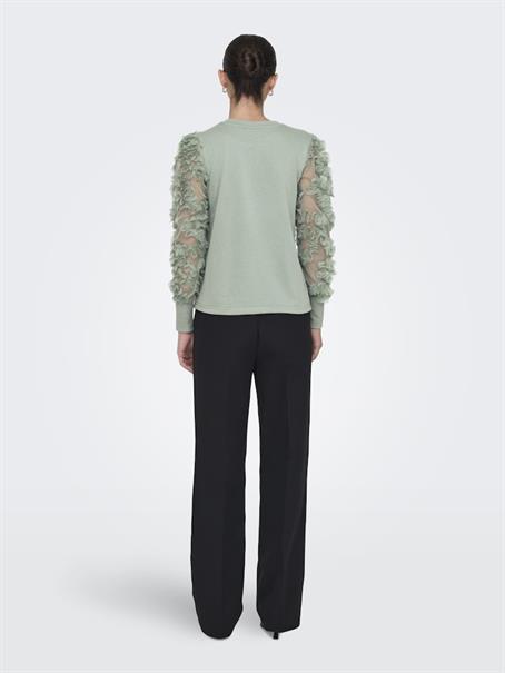 JDYFAIRVIEW LIFE L/S SWEAT JRS NOOS iceberg green