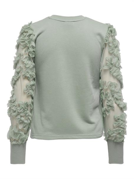 JDYFAIRVIEW LIFE L/S SWEAT JRS NOOS iceberg green