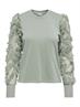 JDYFAIRVIEW LIFE L/S SWEAT JRS NOOS iceberg green