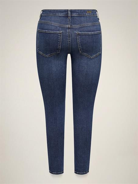 JDYFINA MW SKINNY ANK JNS DB NOOS DNM dark blue denim