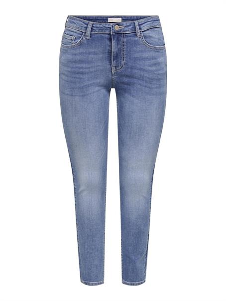 JDYFINA MW SKINNY ANK JNS MB NOOS DNM medium blue denim