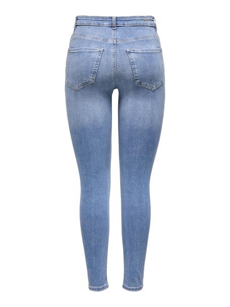 JDYFINA MW SKINNY ANK JNS MB NOOS DNM medium blue denim