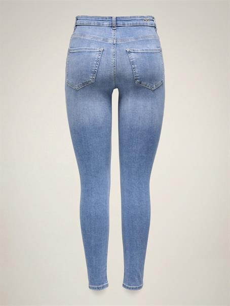 JDYFINA MW SKINNY ANK JNS MB NOOS DNM medium blue denim
