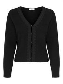 JDYFRANCIE L/S V-NECK CARDIGAN KNT black