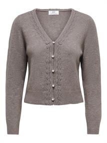 JDYFRANCIE L/S V-NECK CARDIGAN KNT falcon
