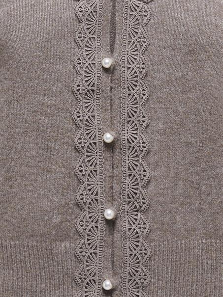 JDYFRANCIE L/S V-NECK CARDIGAN KNT falcon