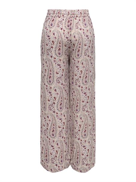JDYGABY LIFE MW WIDE PANT WVN cloud dancer