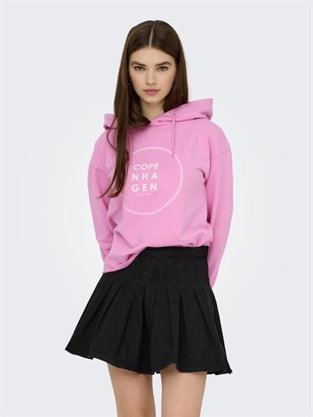 JDYGAMMA L/S HOOD SWEAT JRS DIA rosebloom